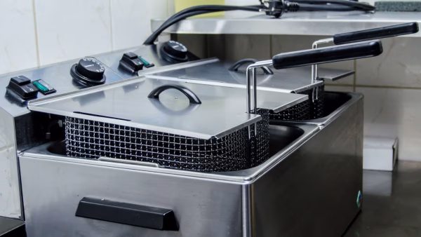 Afvallen frituurpan airfryer