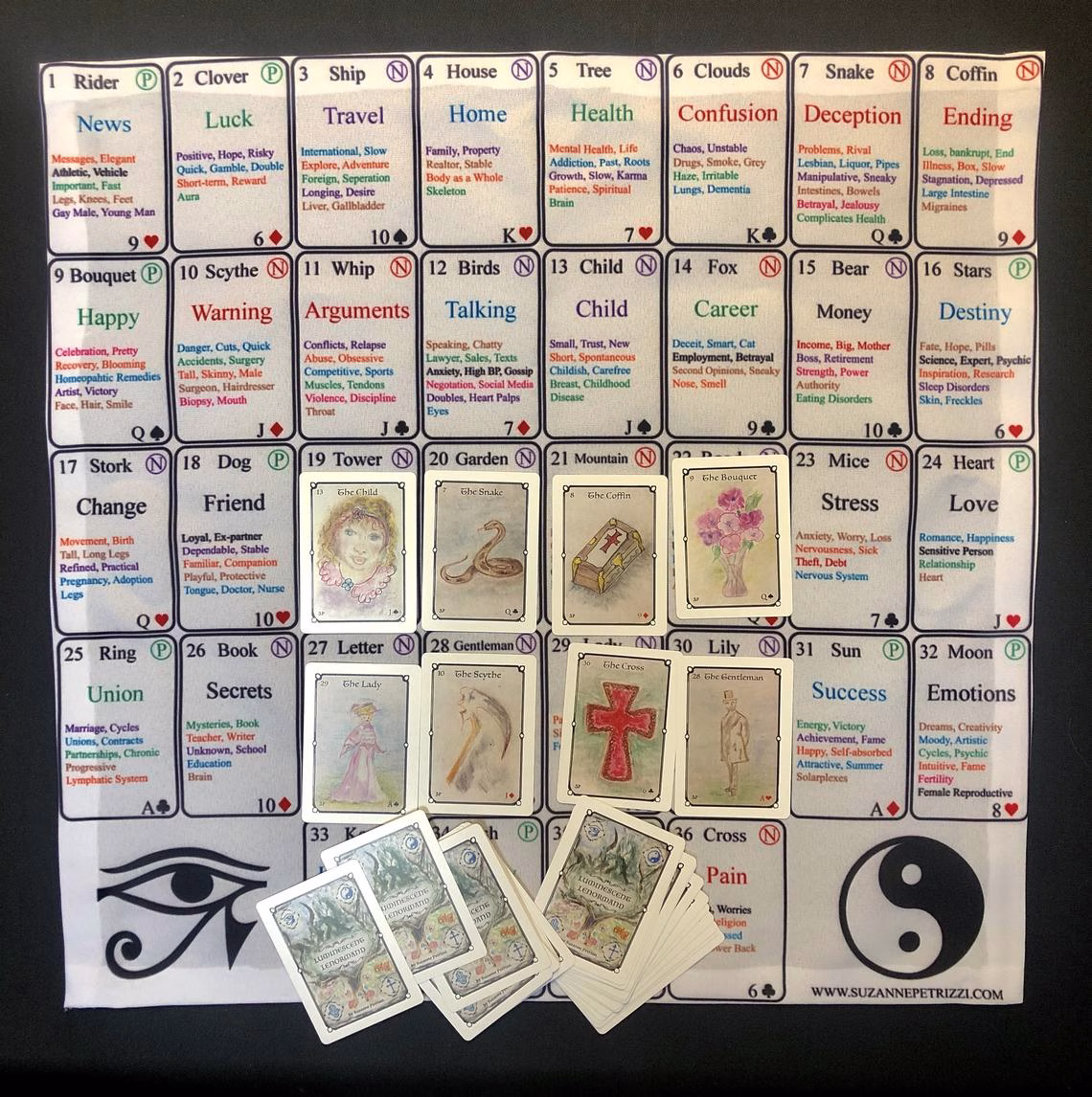 Lenormand Huizen legging