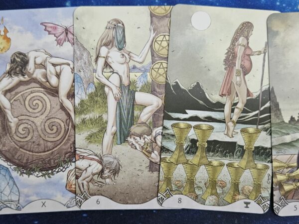 Erotic tarot cards
