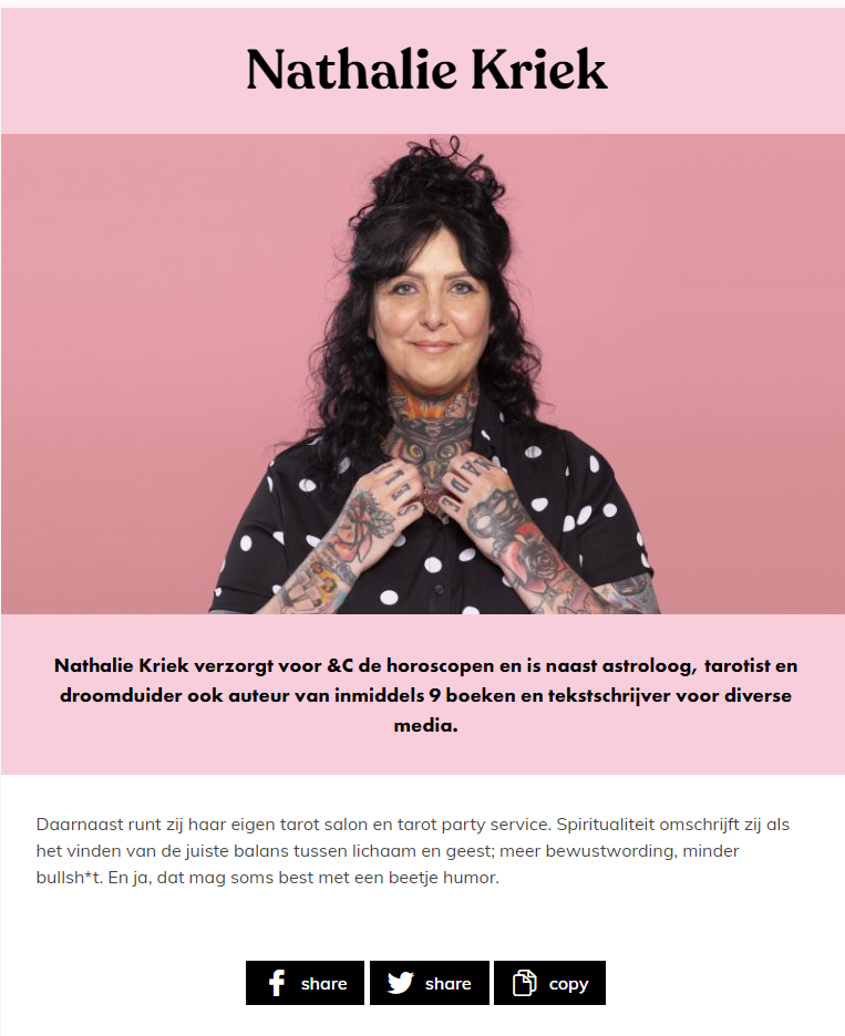 Tekstschrijver horoscopen
