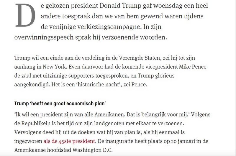 Trump speech