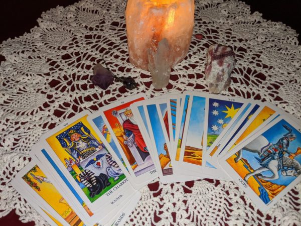 Gratis tarot legging; diverse online tarot kaart leggingen