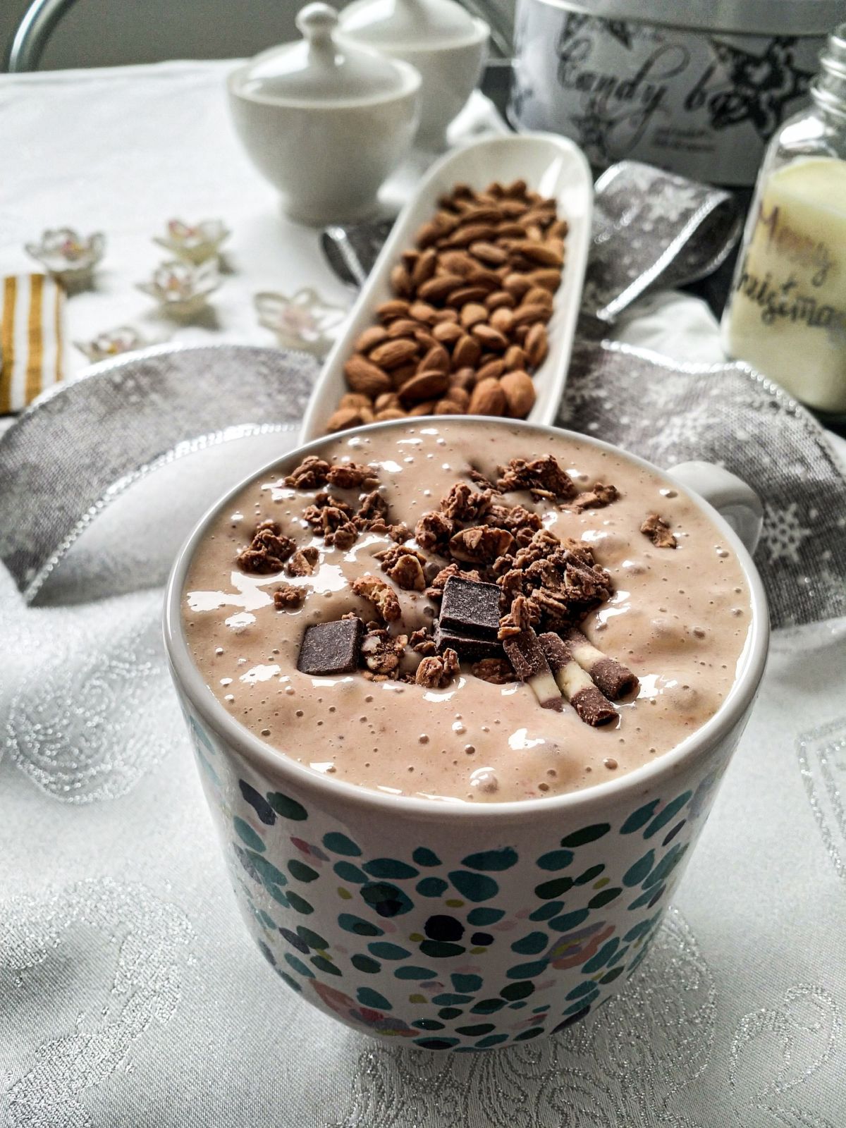 afslanken zuivel chocolade smoothie