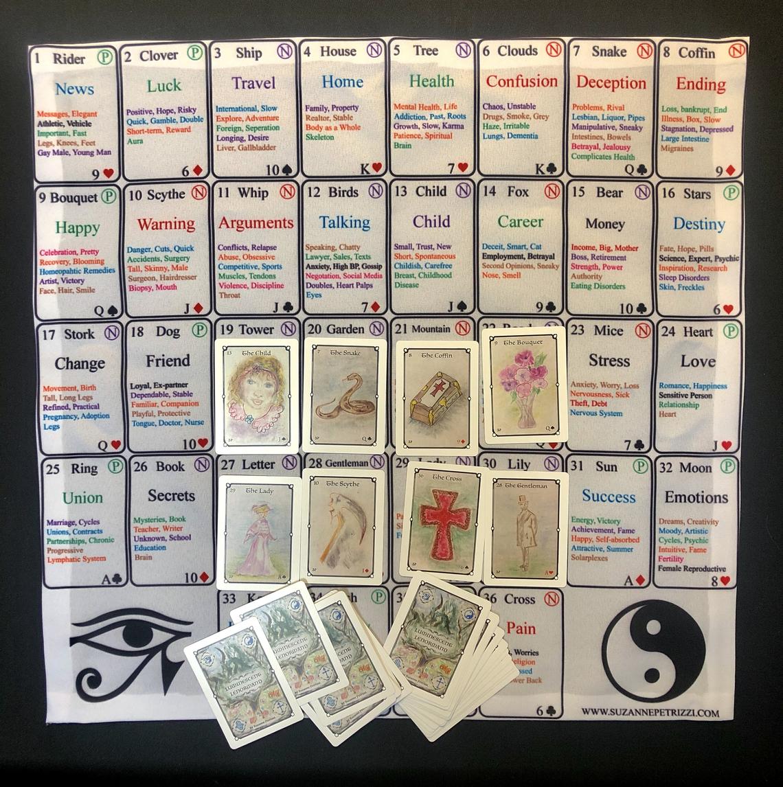 Lenormand Huizen legging